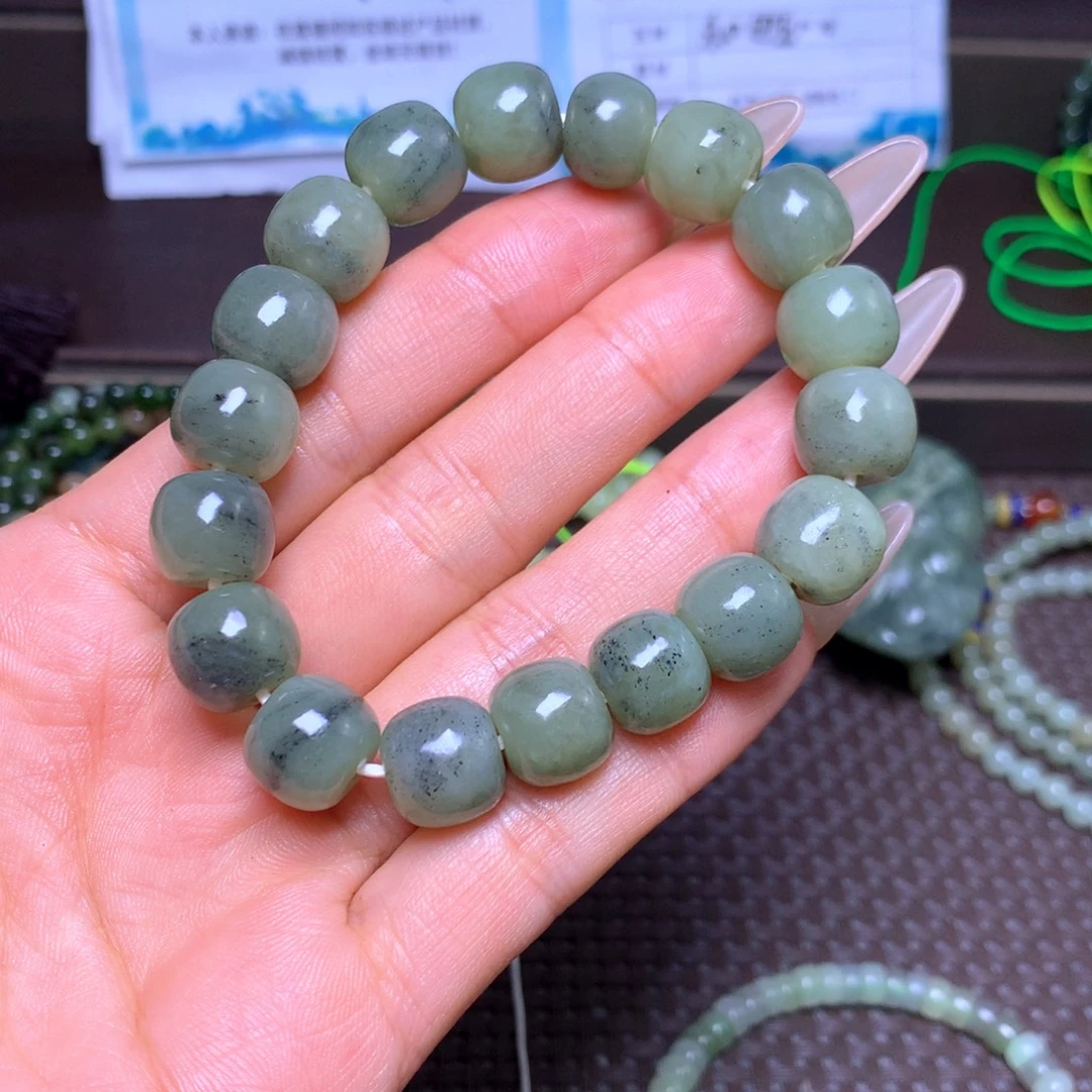 未镶嵌手串和田玉卡12