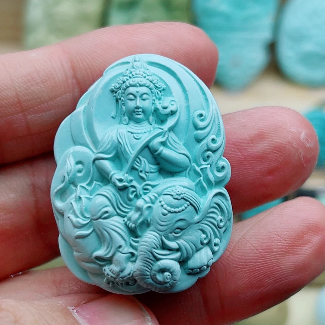 绿松石未镶嵌珠宝奇石