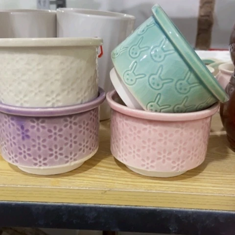 红陶陶瓷多肉花盆