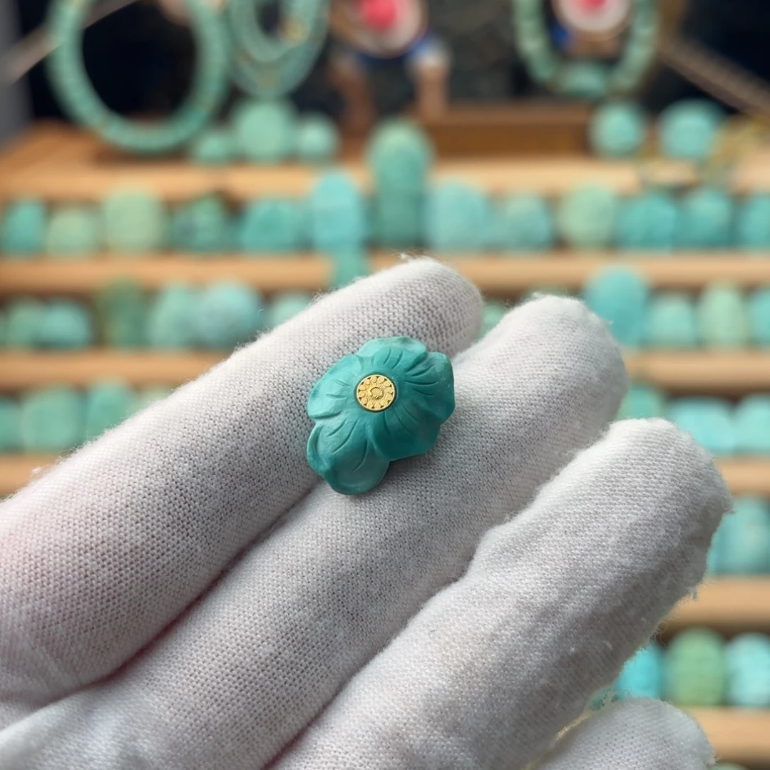 绿松石未镶嵌配饰