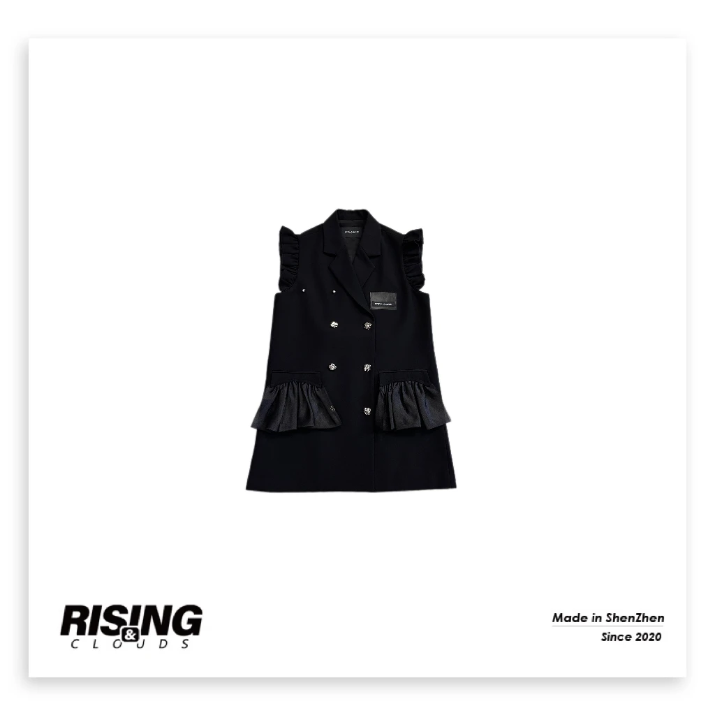 现【小云姐】显瘦珍珠马甲010065