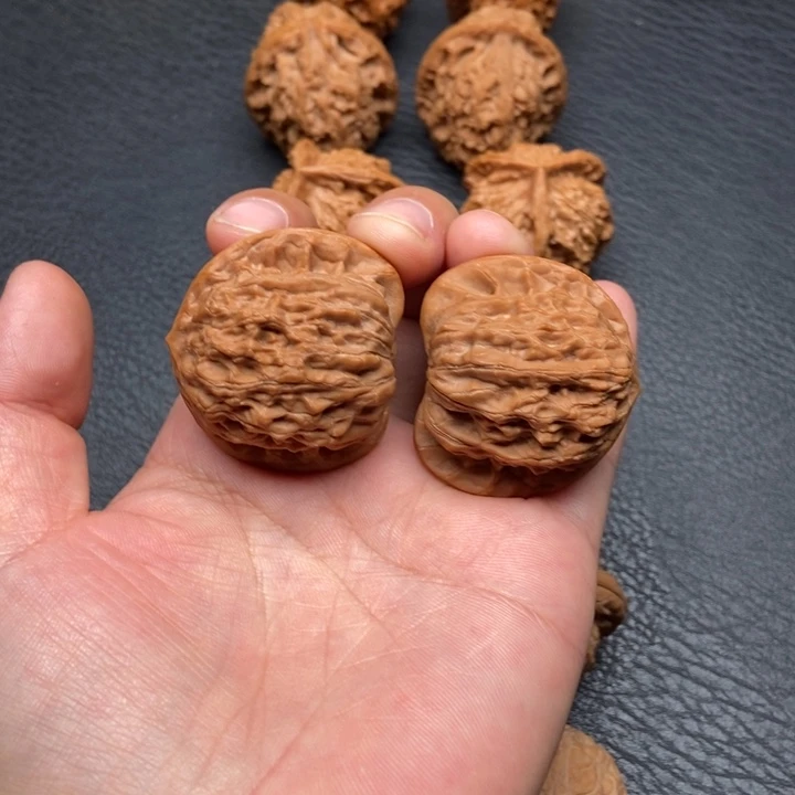 把件文玩核桃公子帽39