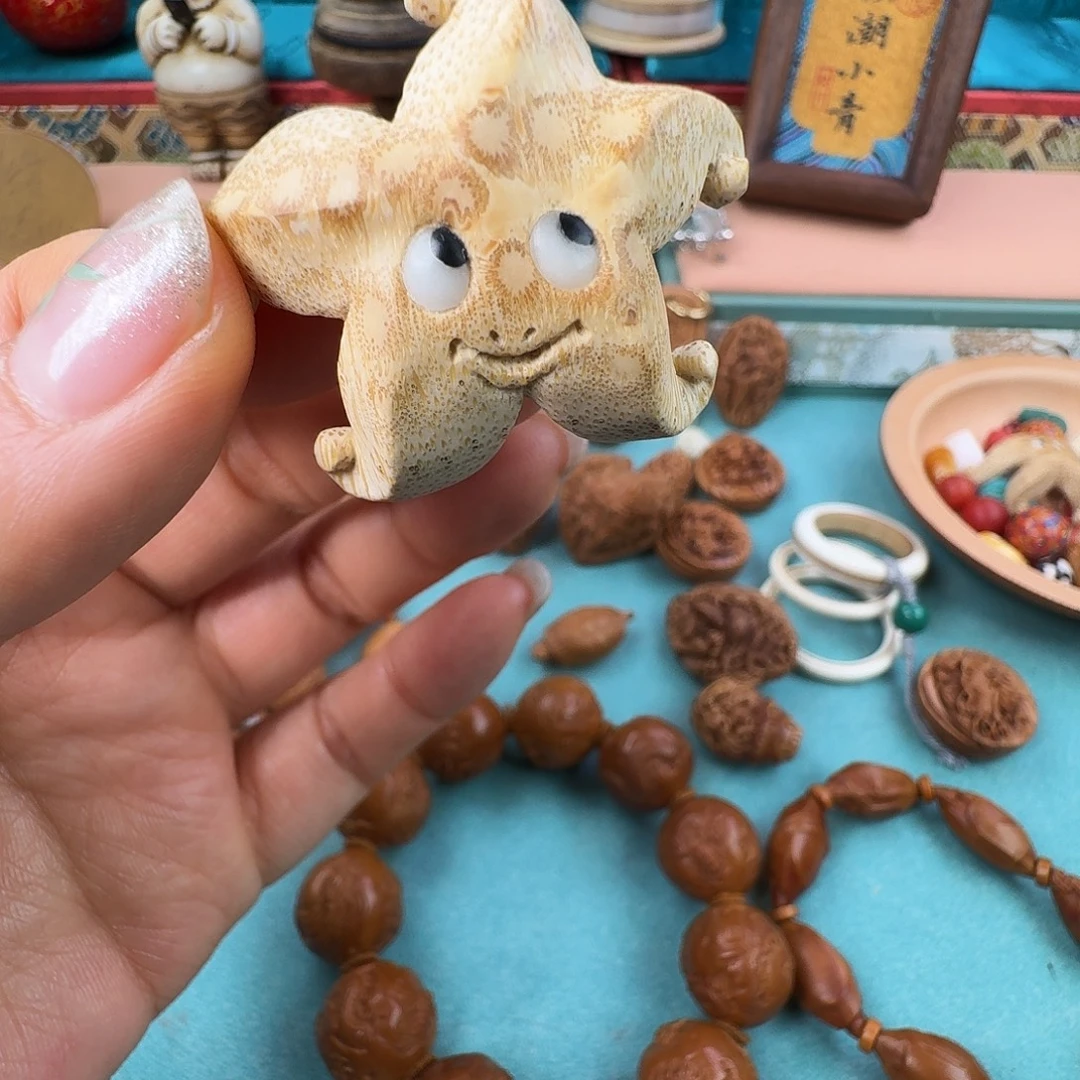 橄榄核手串/手链核潮核雕手工制作