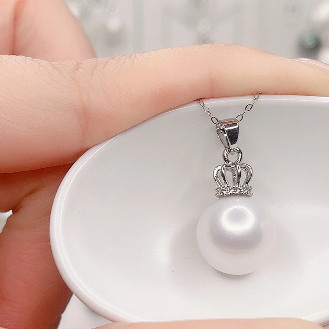 合金淡水珍珠吊坠(赠链)