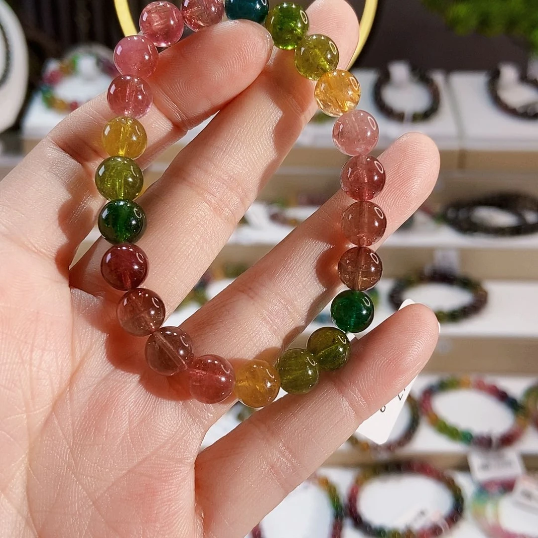 手链未镶嵌碧玺G2167素圈颜色微差