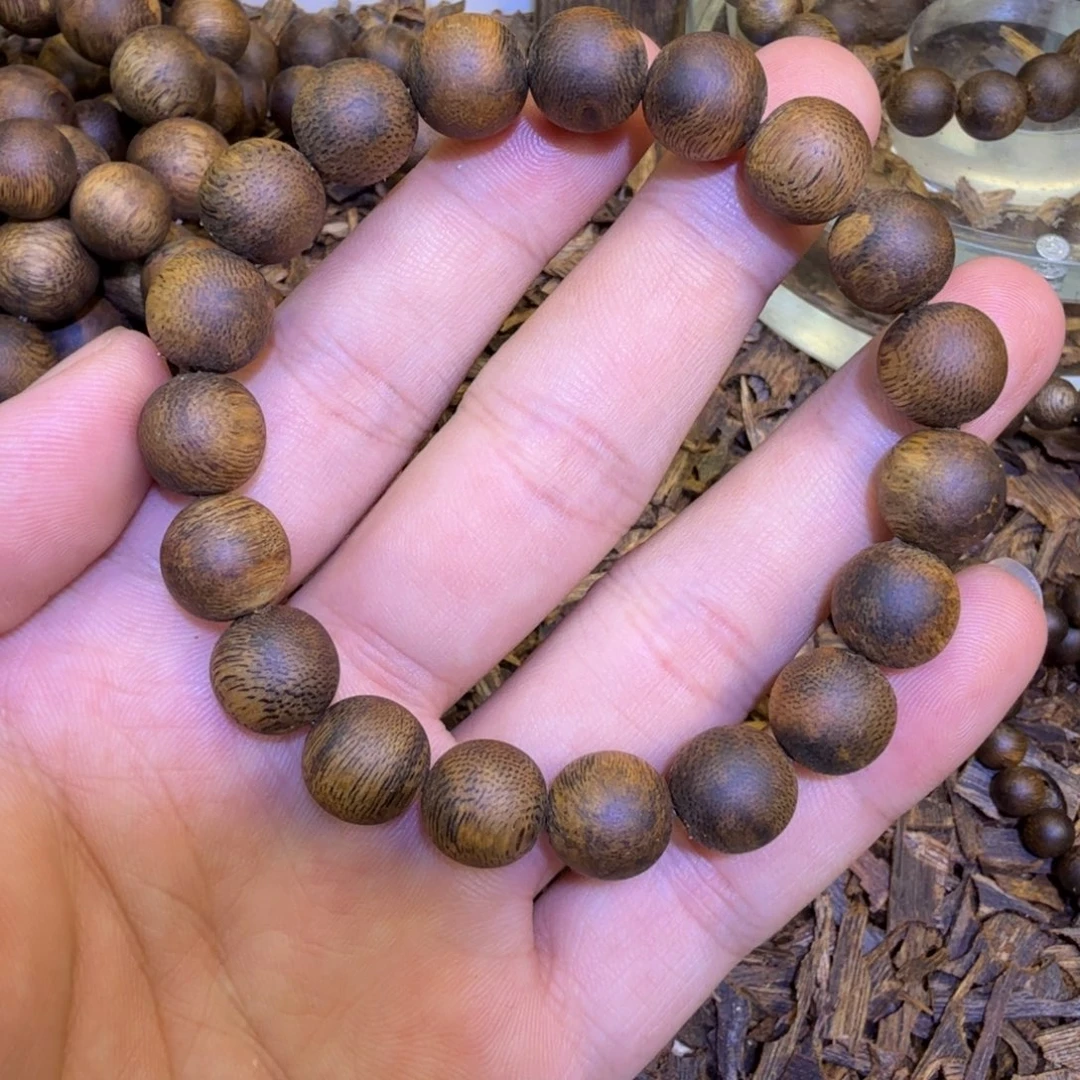 可***哥沉香沉香碎屑透顶绿15克