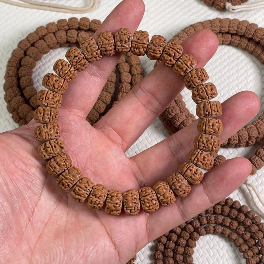 金刚菩提手串藏切老树王手串尺寸10