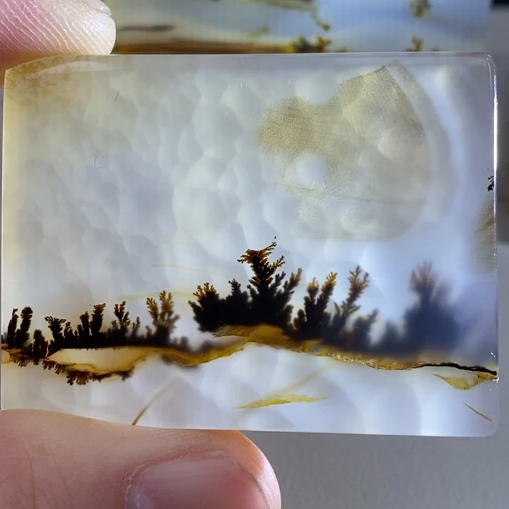 风***楼玛瑙/玉髓未镶嵌珠宝奇石