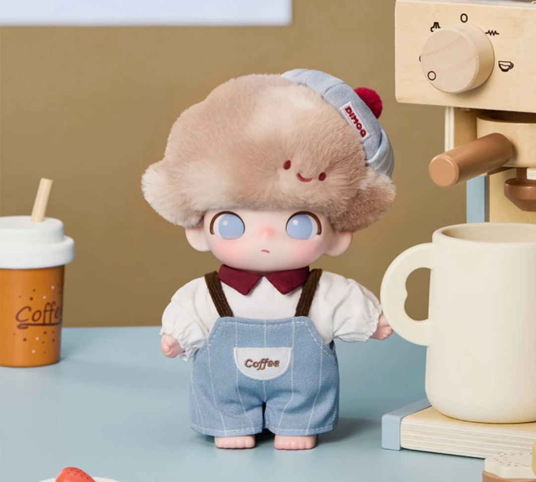 Dimoo心动特调系列-搪胶毛绒吊卡