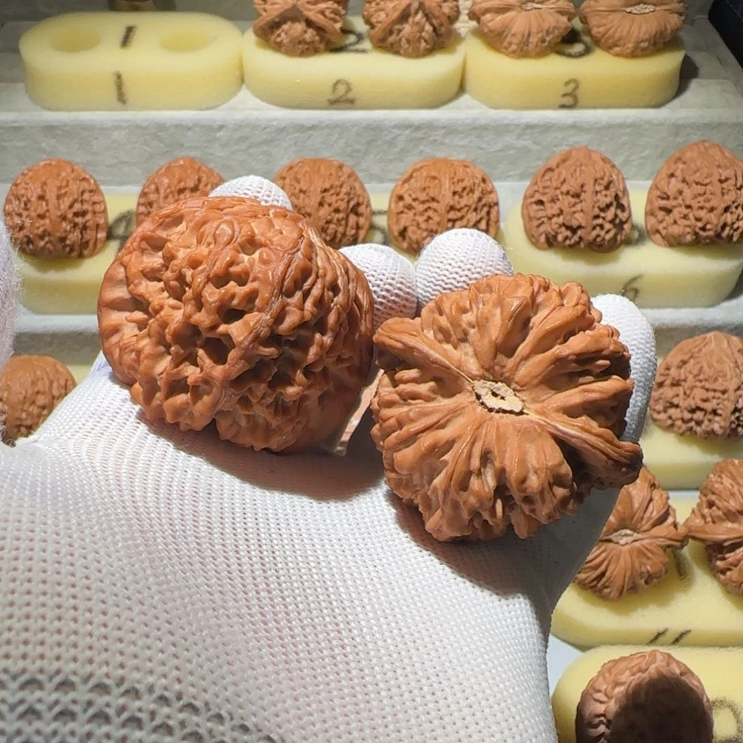 文玩核桃把件1号48和尚头 小众