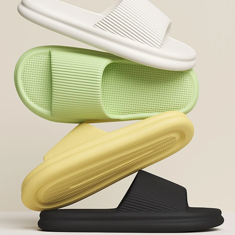 批发2025款踩屎感拖鞋男凉拖女夏室内外贸浴室防滑情侣居家用拖鞋