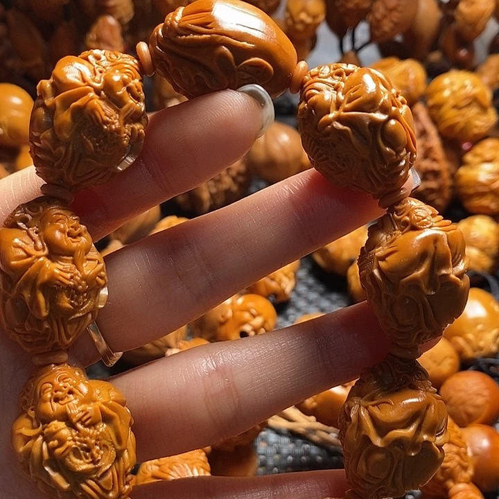 吊坠橄榄核财源滚滚