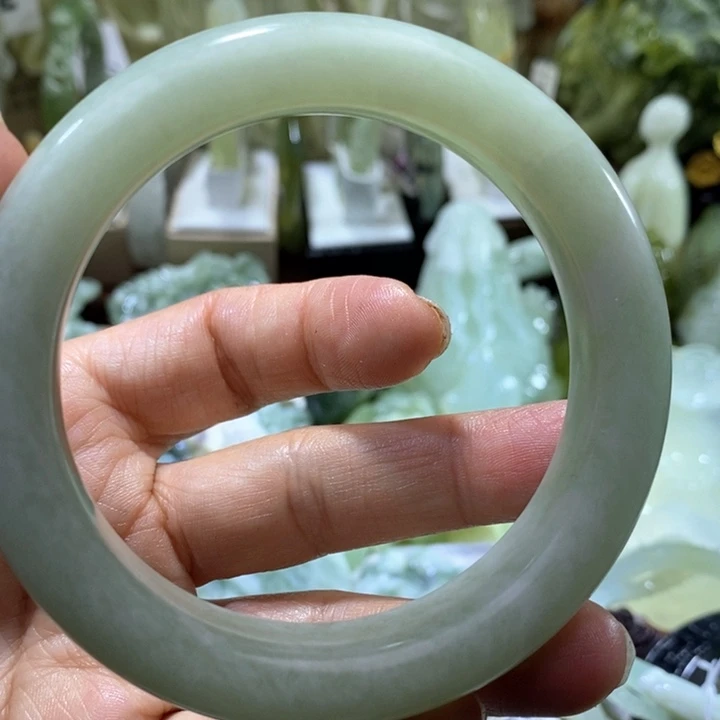 岫玉岫玉吊坠58口径未镶嵌