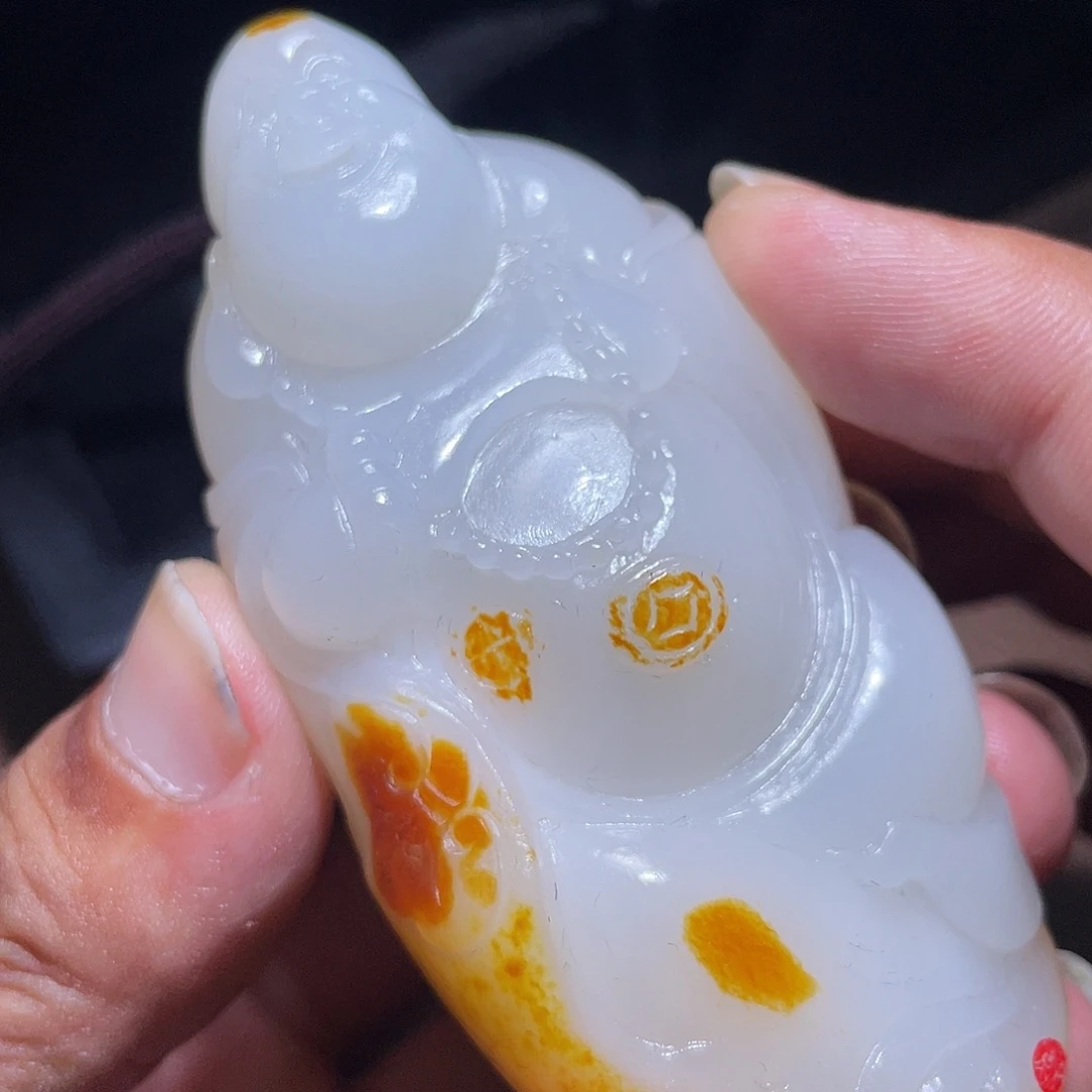 和田玉未镶嵌颈饰d2