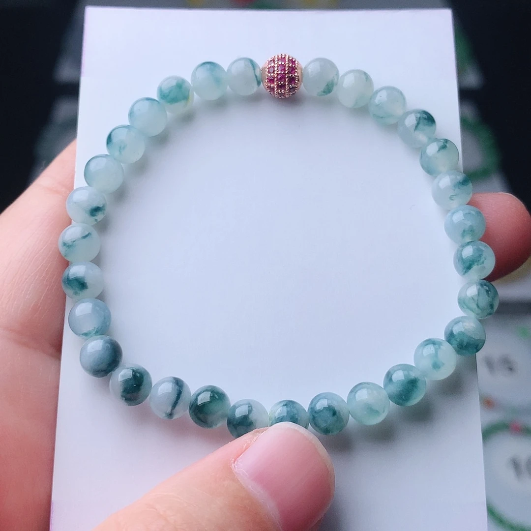 翡翠未镶嵌手链翡翠