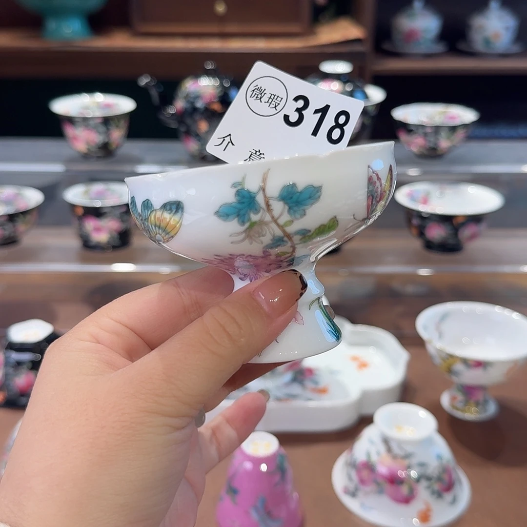 珐琅彩朱茶具都茶具茶具