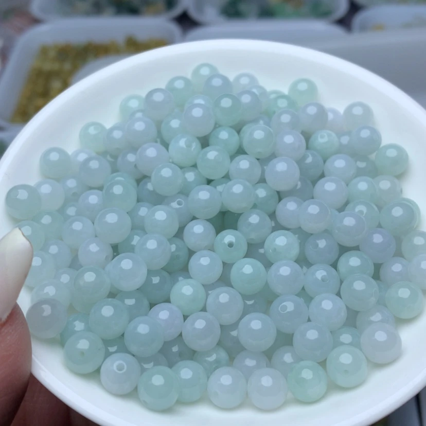 【闪购商品】翡翠手链未镶嵌卡7冰晴10个