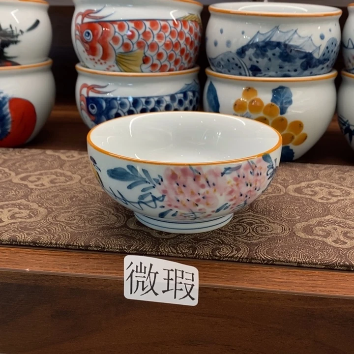 釉下老陶泥手工绘制