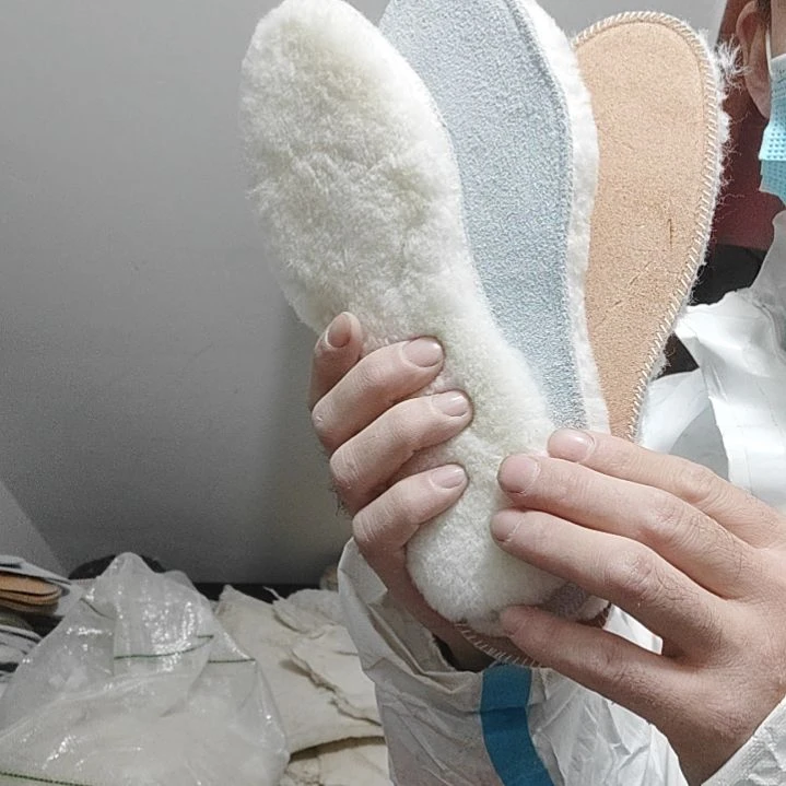牛皮底羊皮羊毛鞋垫，瑕疵品处理，介意勿拍，自己备注码数