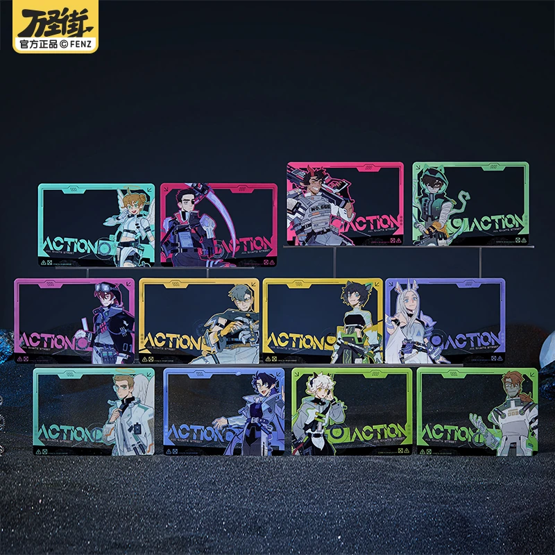 万圣街 特别行动系列【直播帮拆】透卡动漫卡通角色二次元盲盒