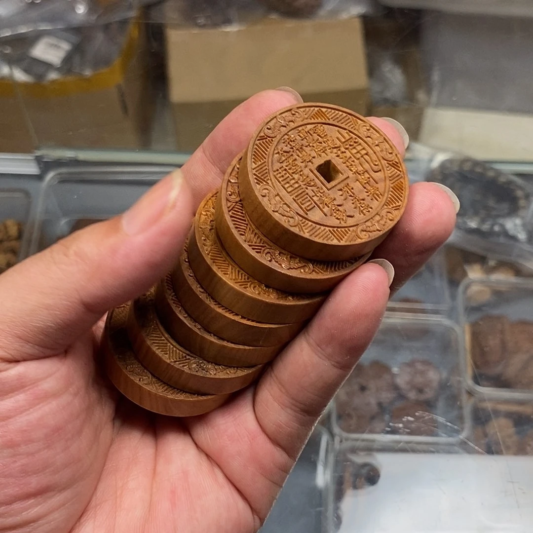 檀香木手串/手链精品崂山檀香山鬼4公分