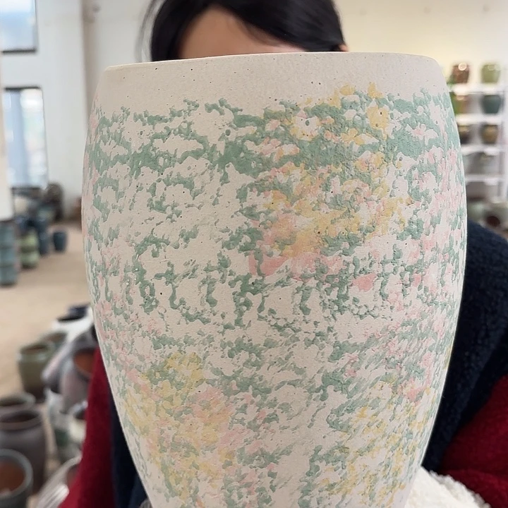 正品高27口17花盆