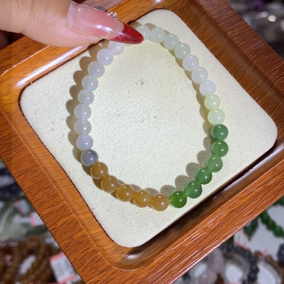 和田玉多宝6mm未镶嵌