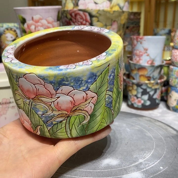 景德镇艺术手绘作品