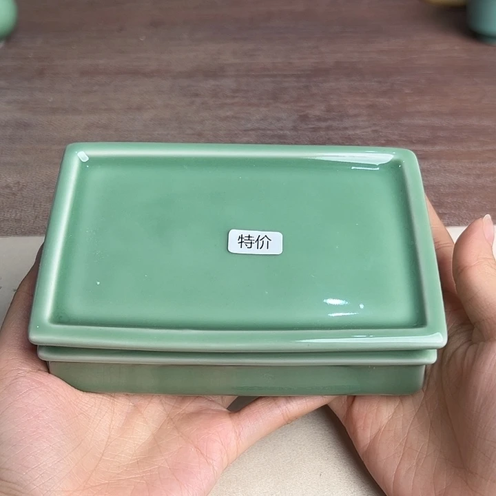 龙泉云间青瓷小米茶器