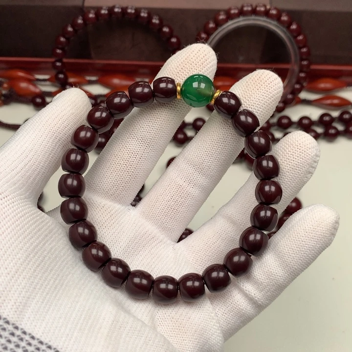 古***.核桃手串/手链猴头直切