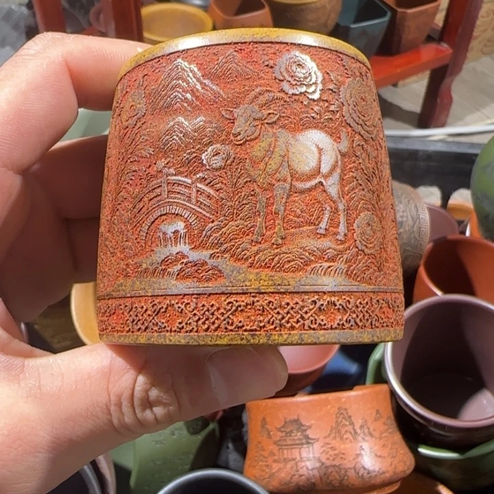 茶杯紫砂全手工制作工艺