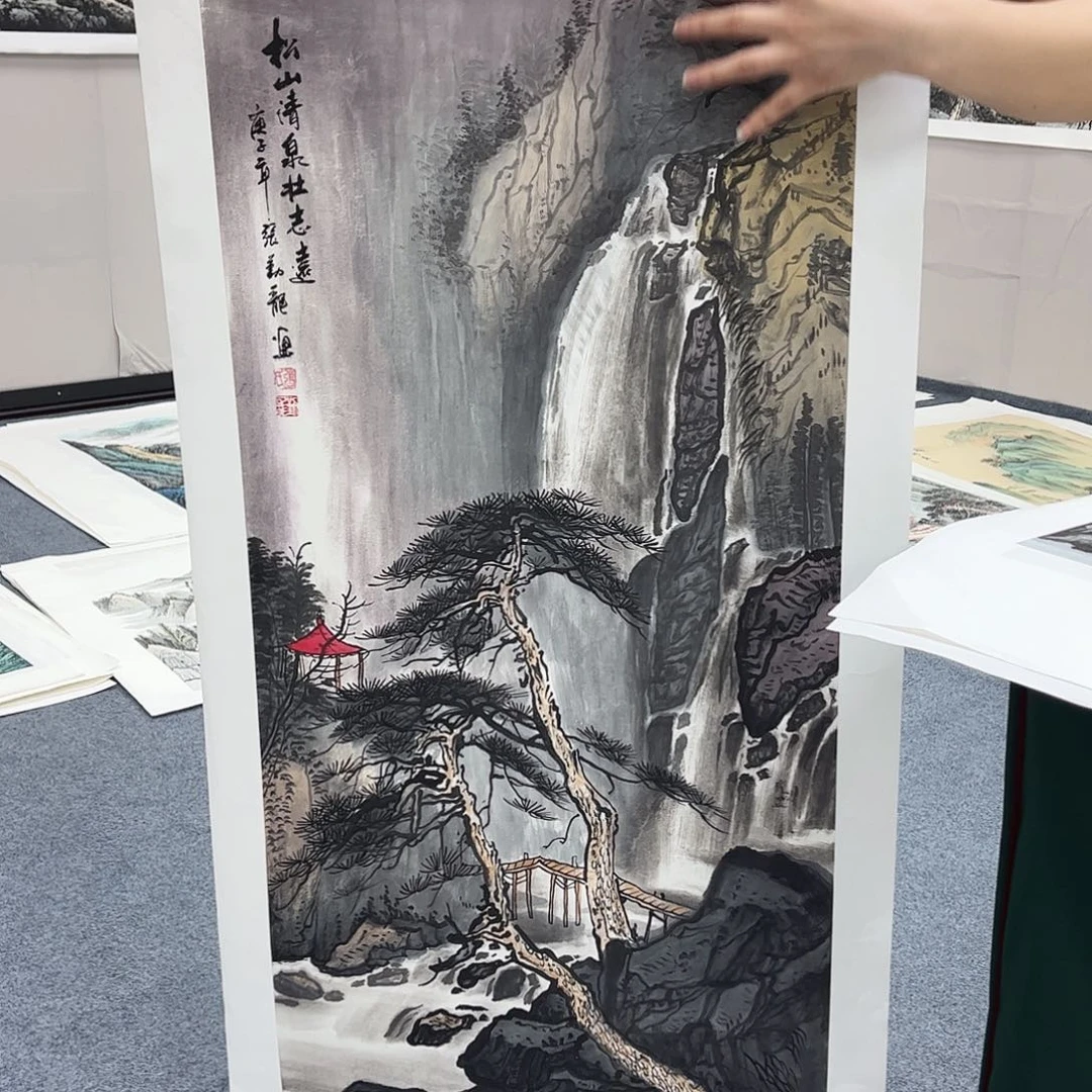 国画宣纸国画纯手绘作品