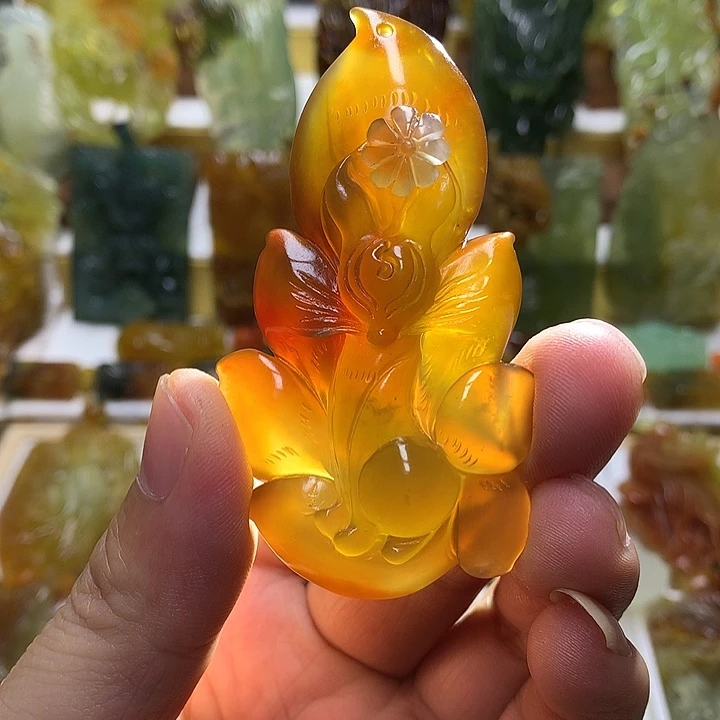 蛇纹石玉未镶嵌珠宝半成品