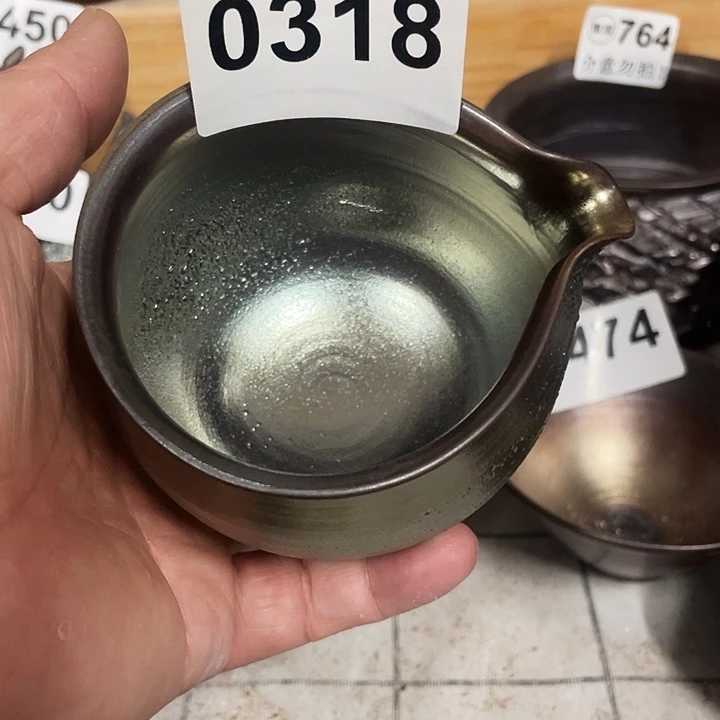 杯子陶柴烧纯手工318