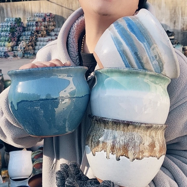 红陶正品高13口15