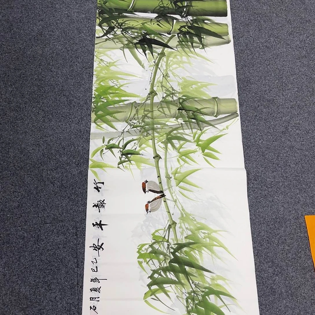 国画国画老师手绘作品