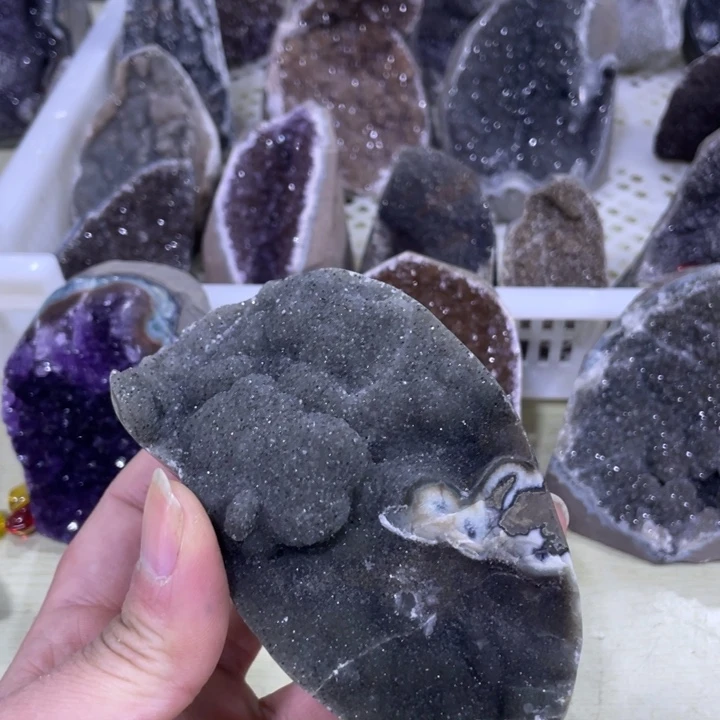 紫晶水晶软糖未镶嵌