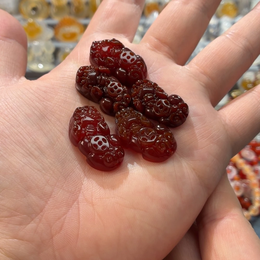 玛瑙/玉髓未镶嵌吊坠(不含链)