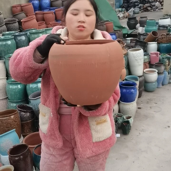 红陶口25高26瑕疵