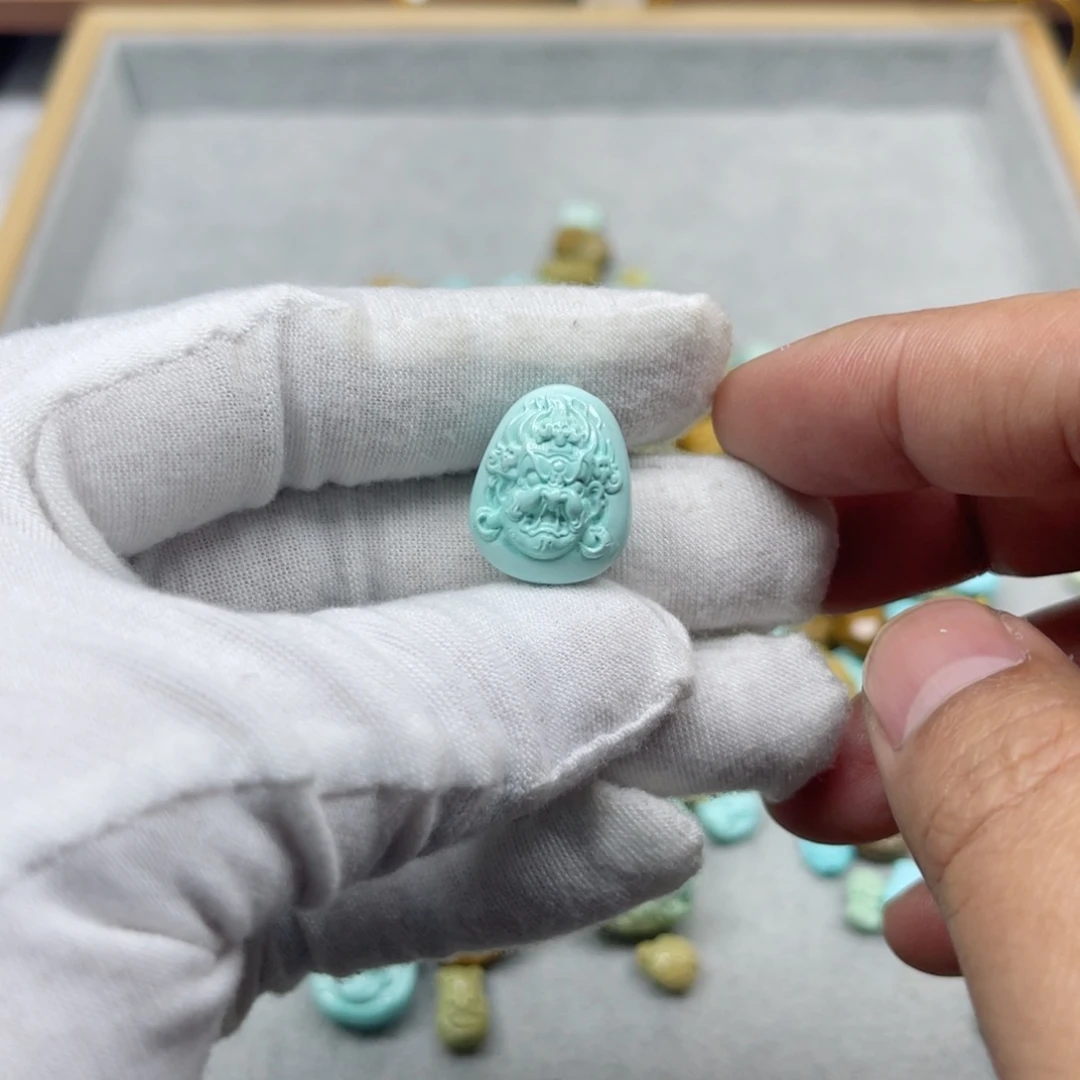 绿松石挂件未镶嵌