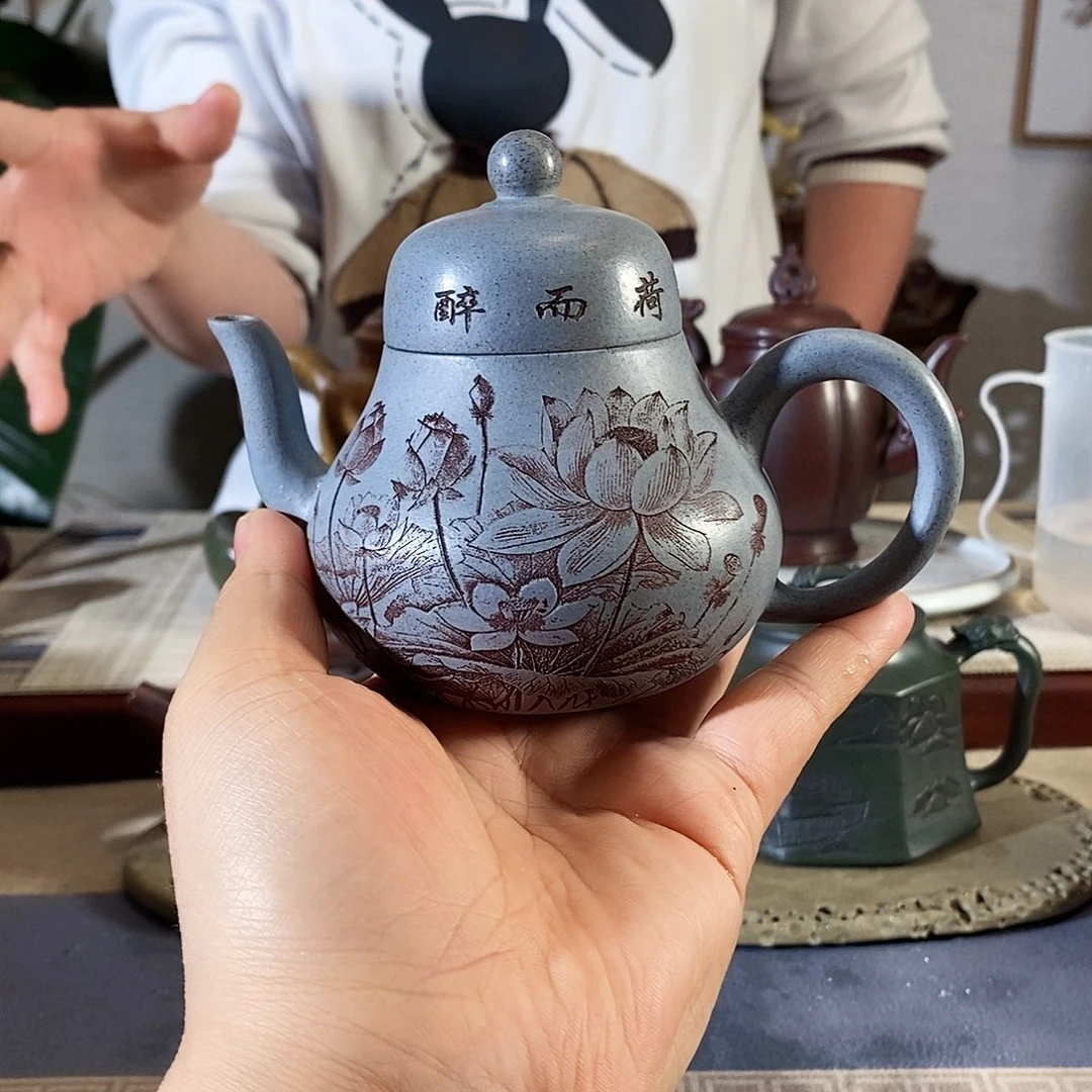 紫砂茶壶宜兴紫砂壶一名中年
