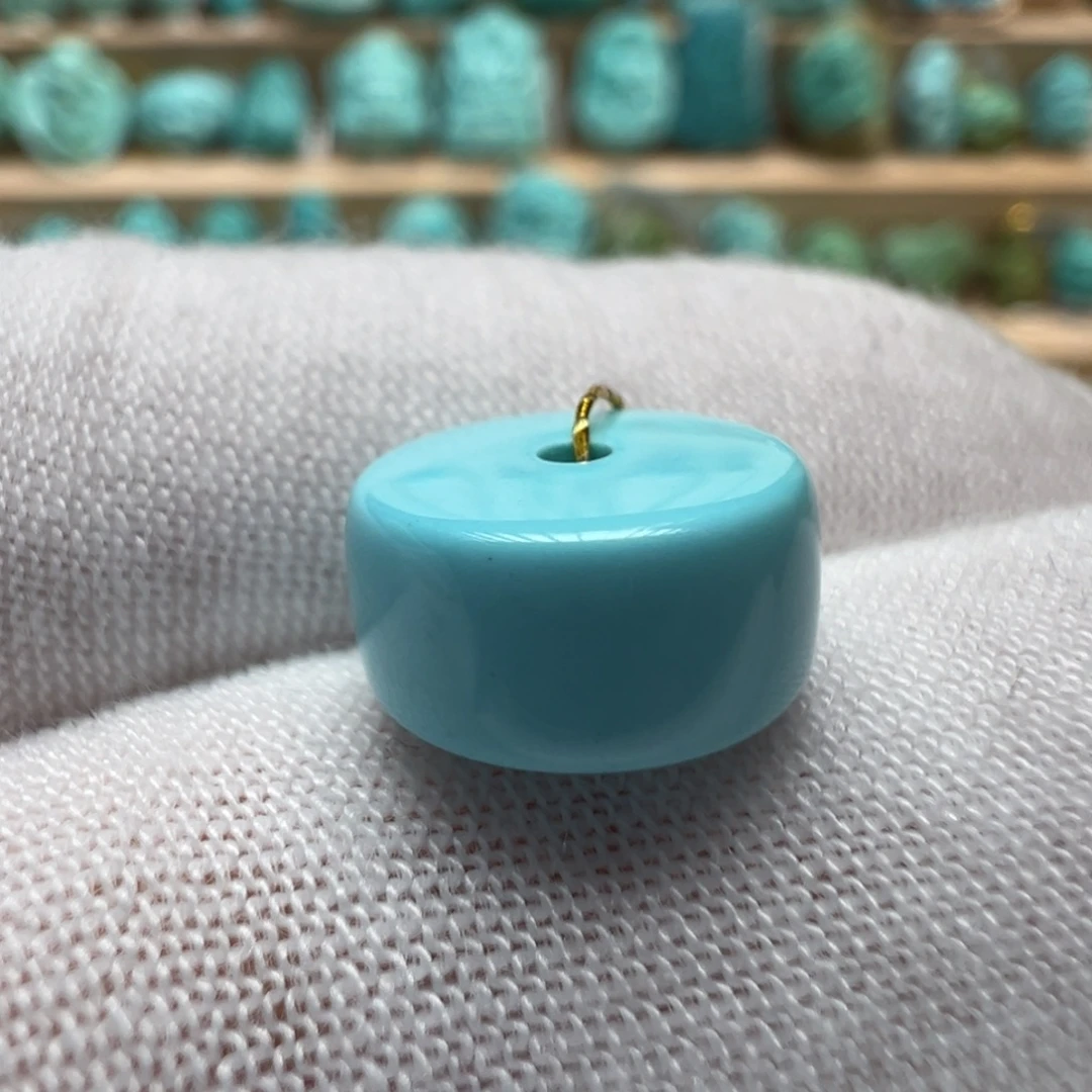 绿松石未镶嵌配饰11.2*5.7