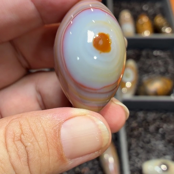 玛瑙/玉髓散珠_HEIMORI 天然天珠