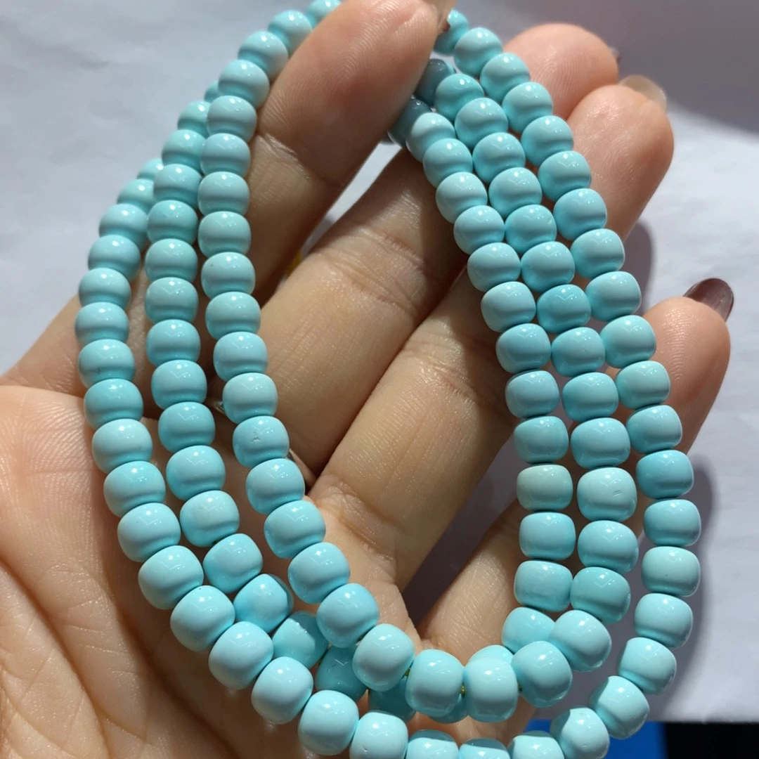 未镶嵌绿松石长链