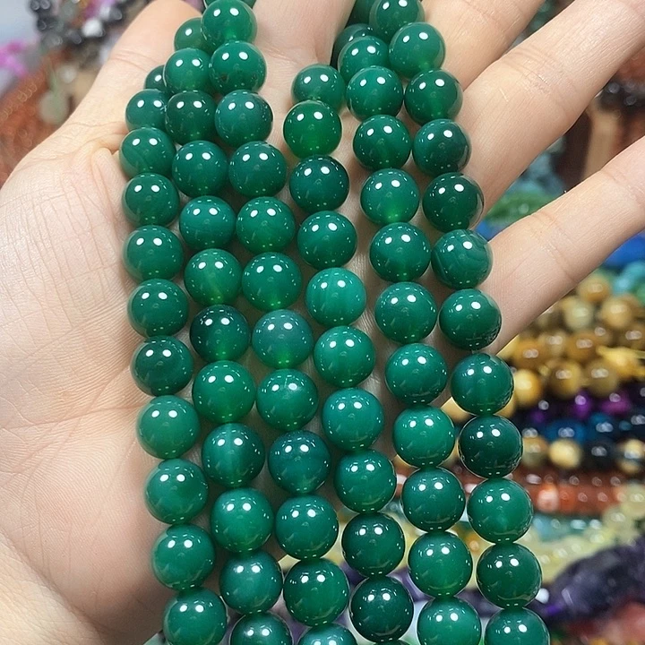 未镶嵌玛瑙/玉髓珠宝半成品玛瑙卡10mm
