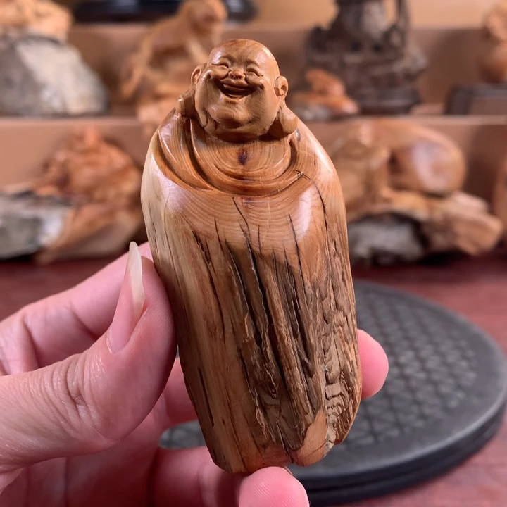 柏木（崖柏）根雕摆件