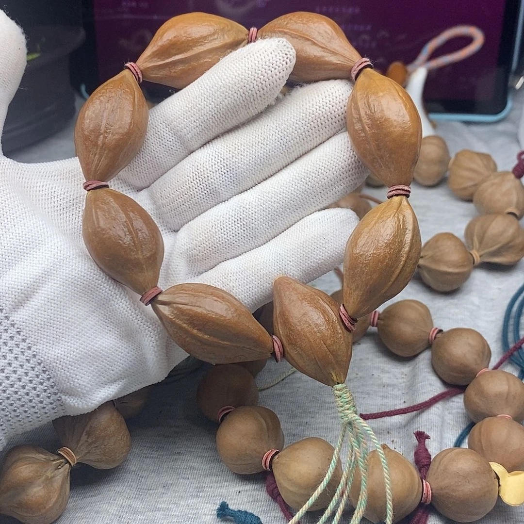 橄榄核手串/手链2128大蒜头8颗