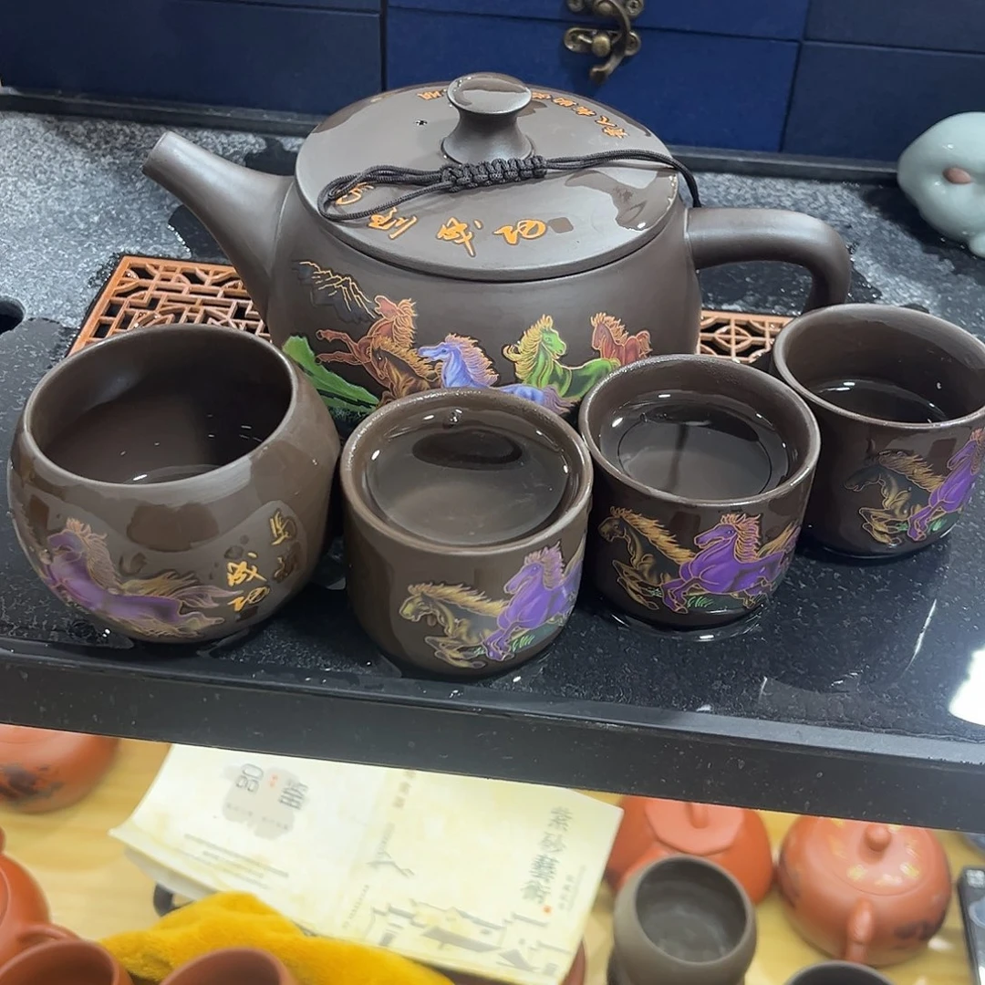 紫砂茶杯紫砂壶一壶4杯