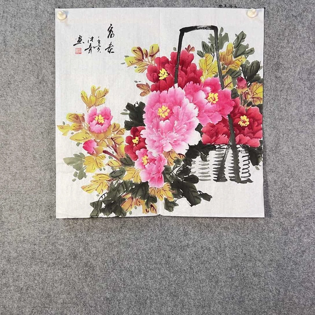 国画116 花鸟在此鸣叫的日子