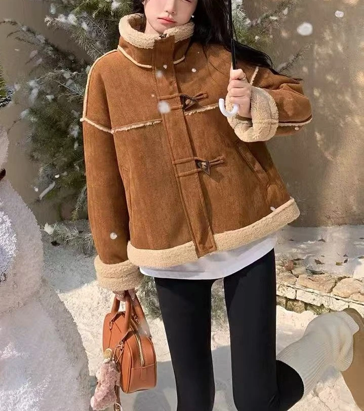 冬季时尚百搭加厚外套88113款